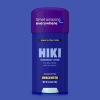 A stick of HIKI deodorant