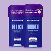 A stick of HIKI deodorant