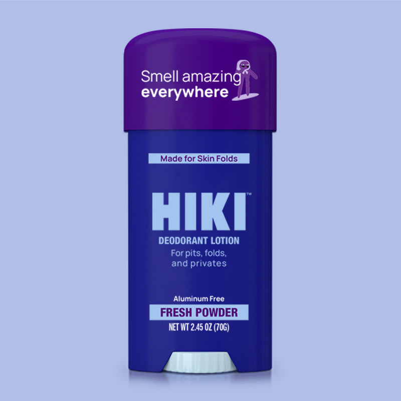 A stick of HIKI deodorant